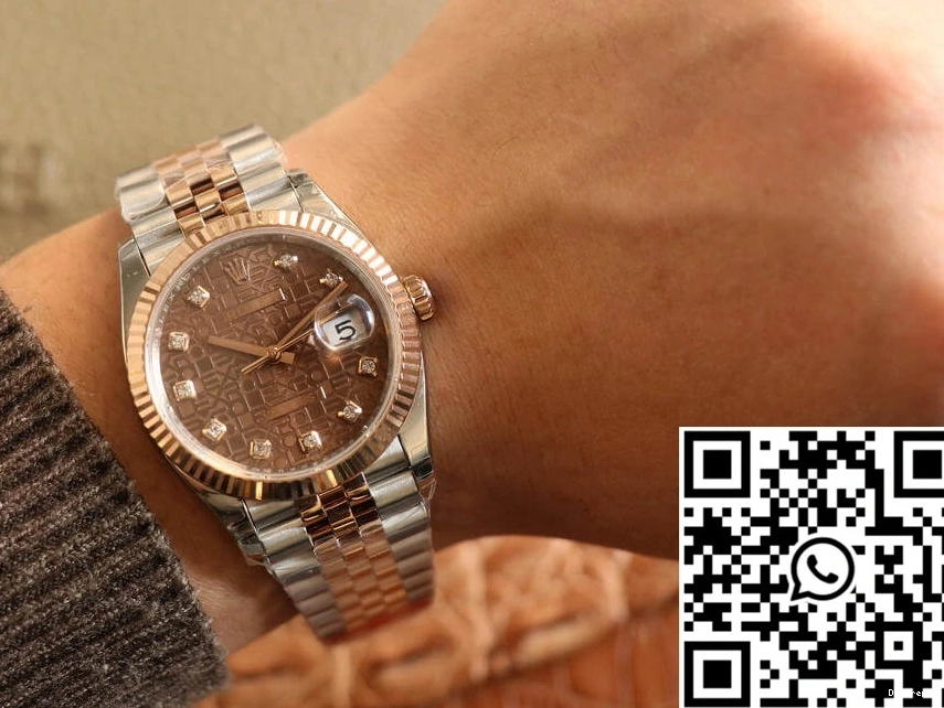 Rolex Datejust M126231-0025 Dial EW Diamond Color Factory Chocolate 0511